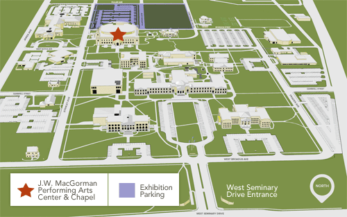 2011 Fw Campus Map Streets